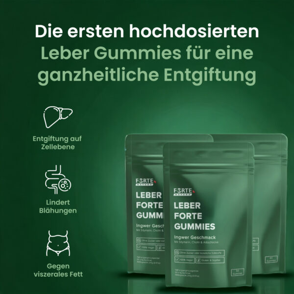 Leber Forte zuckerfreie Gummibärchen – Bild 3