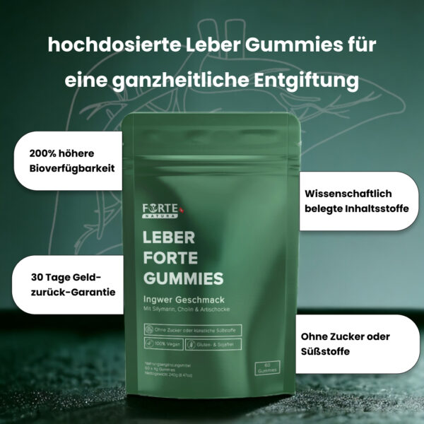 Leber Forte zuckerfreie Gummibärchen – Bild 4